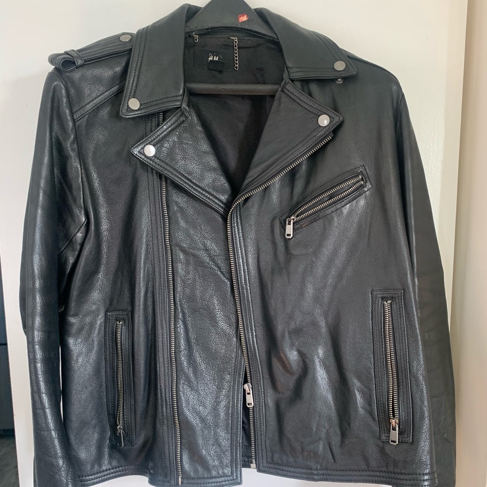 Leather jacket